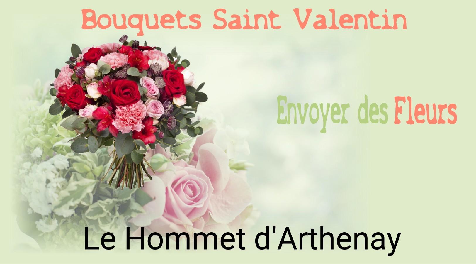 Roses de Saint-Valentin livrées à Le Hommet-d'Arthenay
